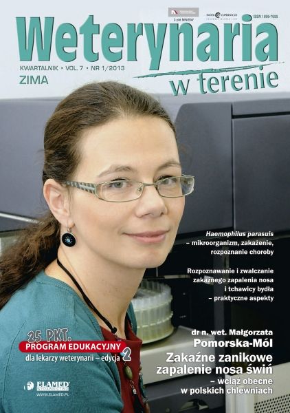 Weterynaria w Terenie wydanie nr 1/2013