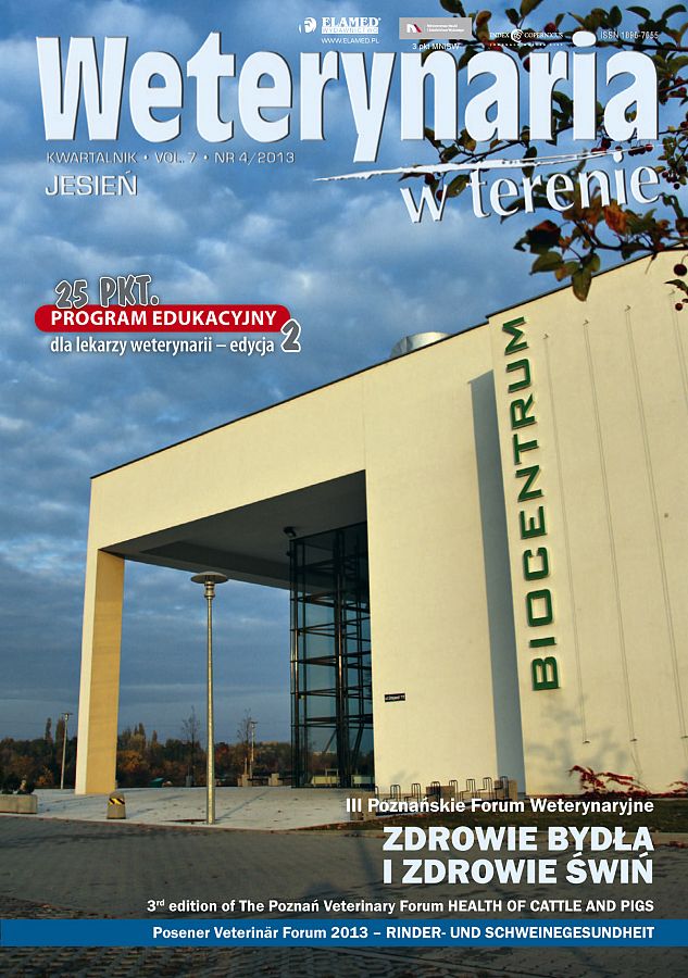 Weterynaria w Terenie wydanie nr 4/2013